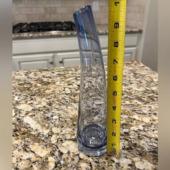 Blue Banana Vase, 1990s German Vintage, Modern Classics - Picture 7 of 9